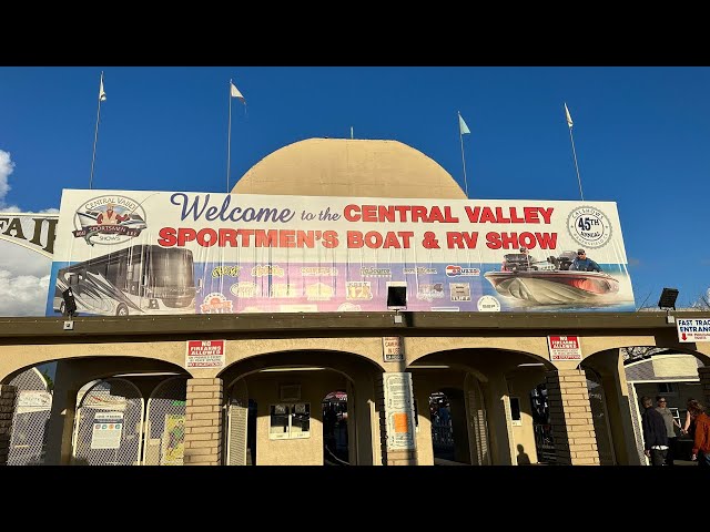 Live from Central Valley Sportsman boat and RV Show