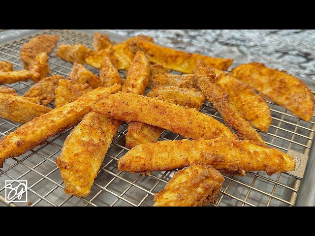 KFC Copycat Crispy Potato Wedges