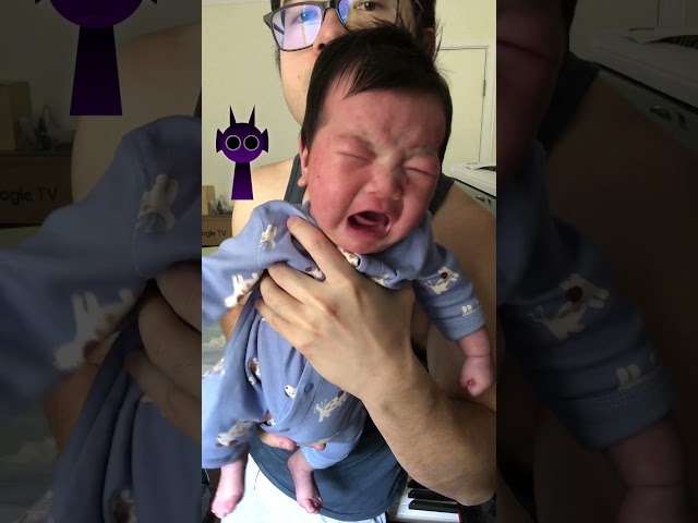 Sprunki Horror Theme but it's my Baby's Cry (Durple)