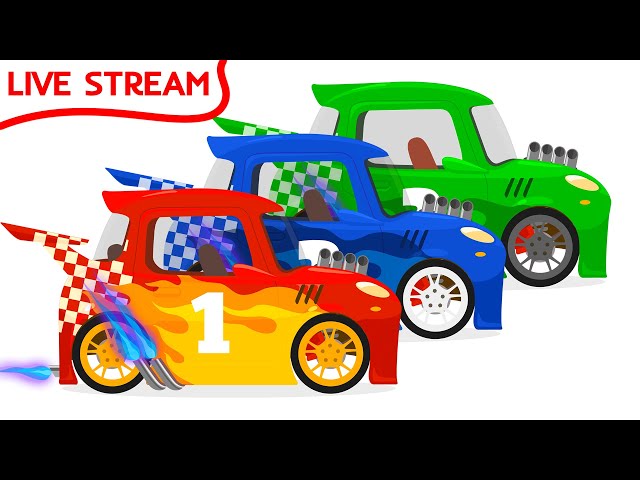 🔴 Сar repair cartoon. Construction vehicles with Dr McWheelie. Cars and trucks & a family cartoon.