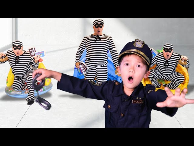 Color Police Chase Rescue | Pretend Play Stories by Papa Joel’s English