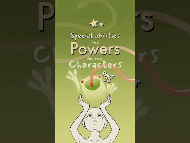 special ability and power ideas for your characters, part 38 🐸 #oc #originalcharacter #art #ocs