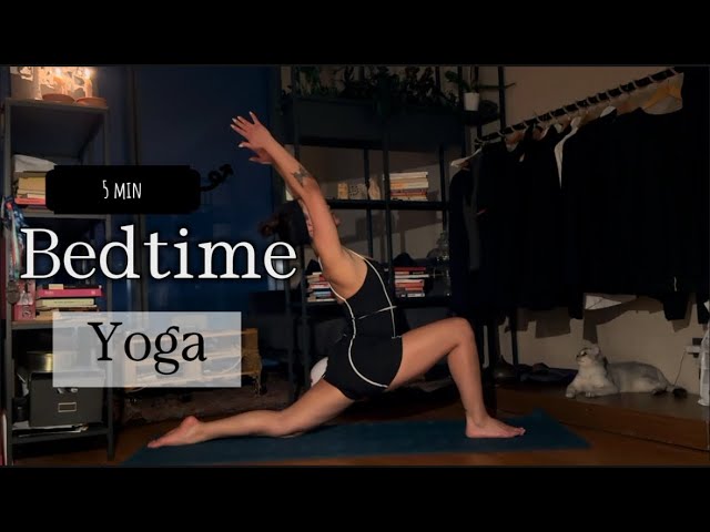 Bedtime Yoga | 5 Minute Bedtime | Journey With Soofi