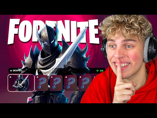 🔴DER *NEUE* SCHWARZE RITTER IN FORTNITE ?! (bald)