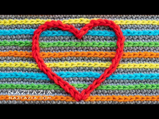 HOW to SURFACE CROCHET - Slip Stitch and Chain Embroidery