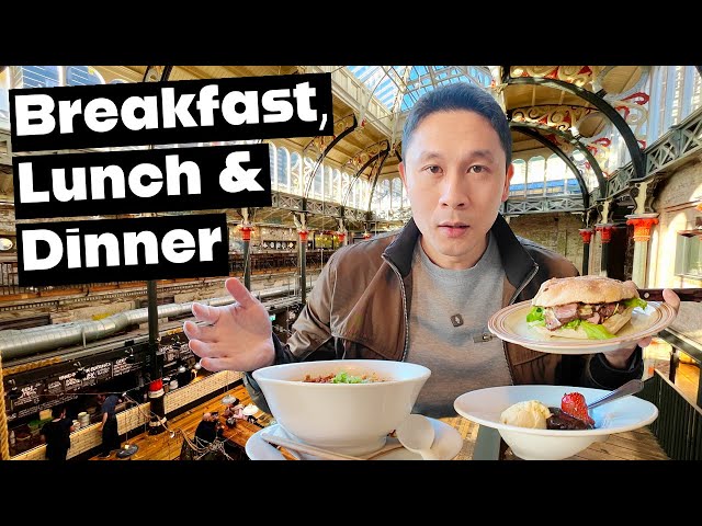 Breakfast, Lunch & Dinner at a Food Hall? - NOT what i expected!