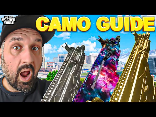 How to Unlock CAMOS in Warzone Mobile Complete Guide!