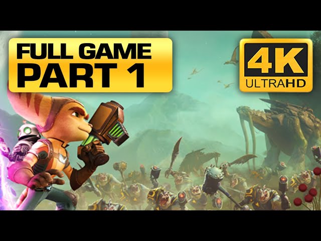 Ratchet & Clank: Rift Apart Gameplay Walkthrough [4K] FULL GAME (PS5) | PART 1