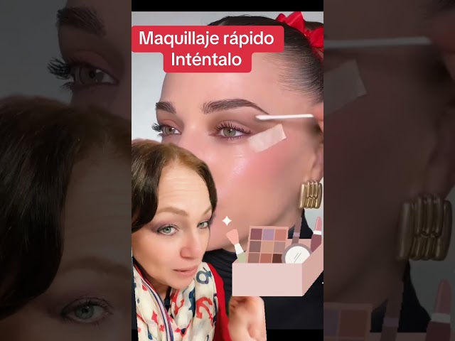 Maquillaje rápido. Tutorial paso a paso inténtalo #maquillaje #belleza ##makeup  #maquillajesimple