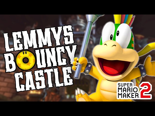 Forever Bouncing at Lemmy's Place | Mario Maker 2 - Fan Made Level