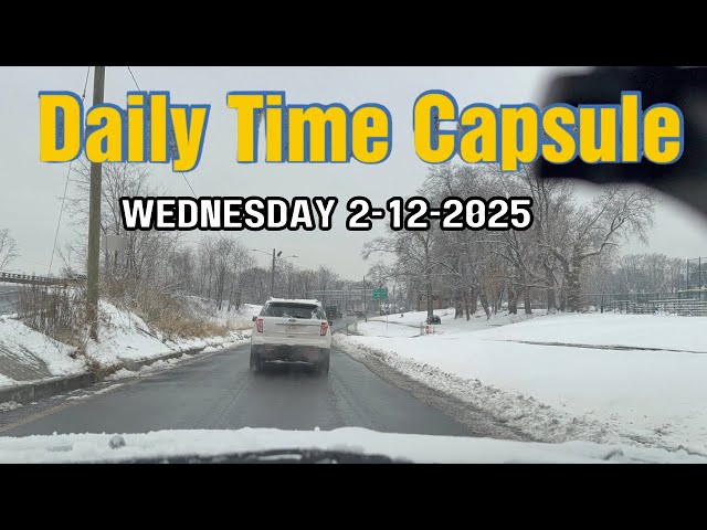 2-12-25 Daily time capsule #bergencounty #history #nycnews #passaiccounty #paterson #news #driving