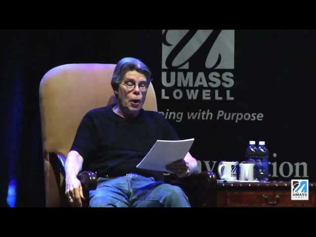 Stephen King Premieres "Afterlife" at UMass Lowell