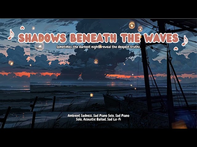 Shadows Beneath the Waves – Emotional Piano & Strings for Hidden Reflections 🎹🌊