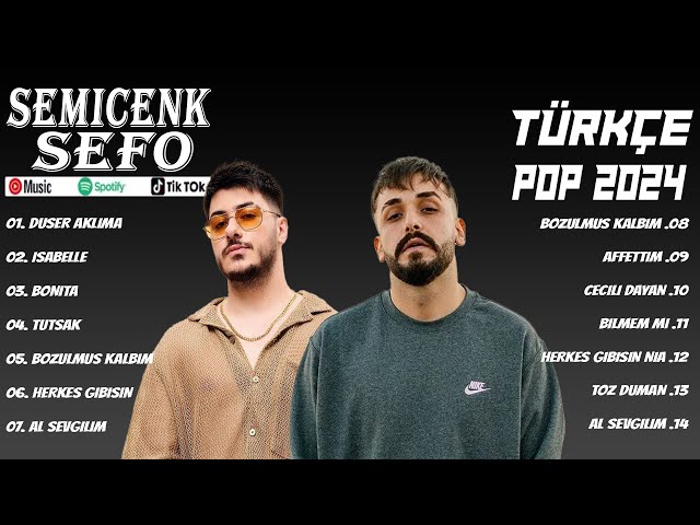 Sefo & Semicenk Tüm albüm remix 2024 Full HD 💥 Turkce pop remix sarkilar 2024