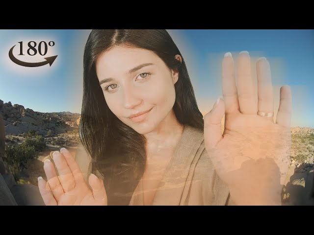 180º ASMR SUSSURROS DO DESERTO | Meditação com Triggers para Relaxar em Realidade Virtual VR