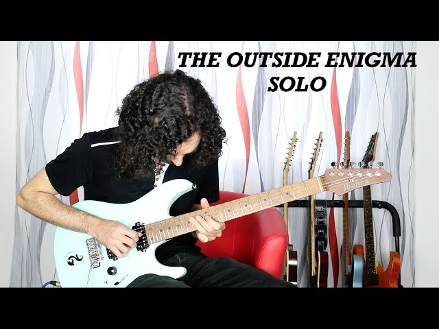 THE OUTSIDE ENIGMA Guitar Solo from my first album