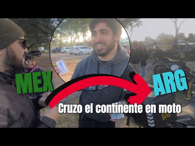 Encuentro con el Motoviajero Pato Coll y su Increíble Viaje desde México a Argentina 🐶🏍️