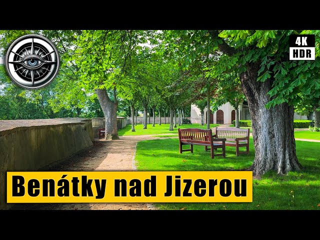 Explore the Czech Republic - Walking Tour of Benátky nad Jizerou 🇨🇿 4K HDR ASMR