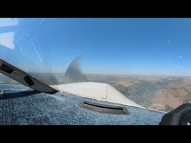 360 Video - Short Flight in a Cherokee 140