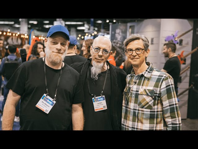 Jordan Rudess & Per Nilsson at NAMM Show 2025 | .strandberg* Guitars