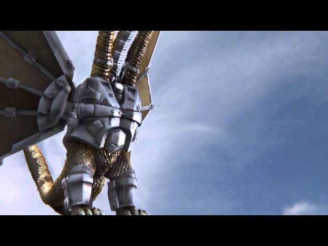 Mecha King Ghidorah Intro