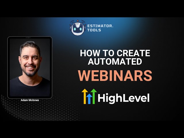 How To Create Automated Webinars In HighLevel (Snapshot Included)