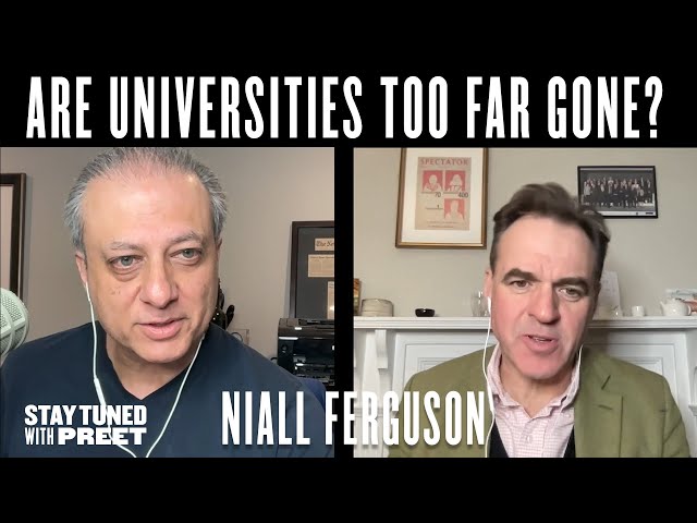 Niall Ferguson: The Vibe Shift Skips Academia