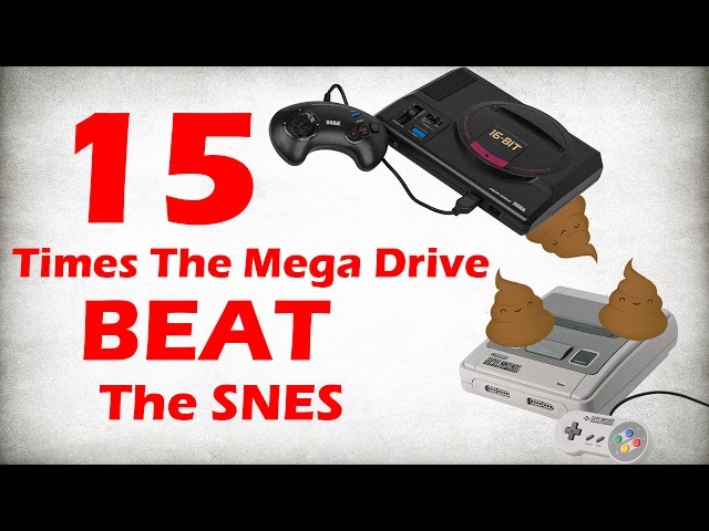 15 Times the Mega Drive Beat the SNES