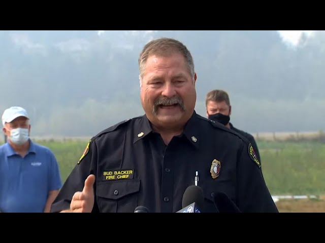 Crews give update on Sumner Grade Fire in Pierce County