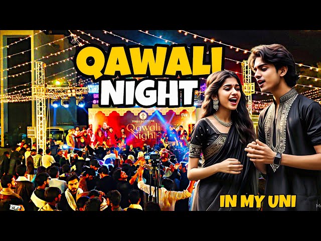 1st Qawali Night In My University 2025 | Full Entertainment | Times Institute Multan