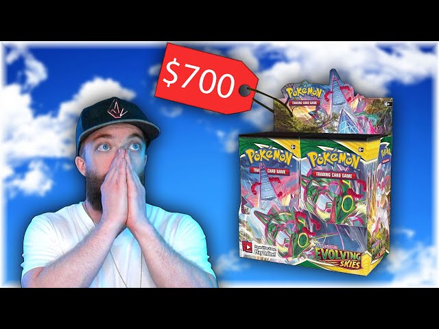 I Opened A $700 EVOLVING SKIES BOOSTER BOX!