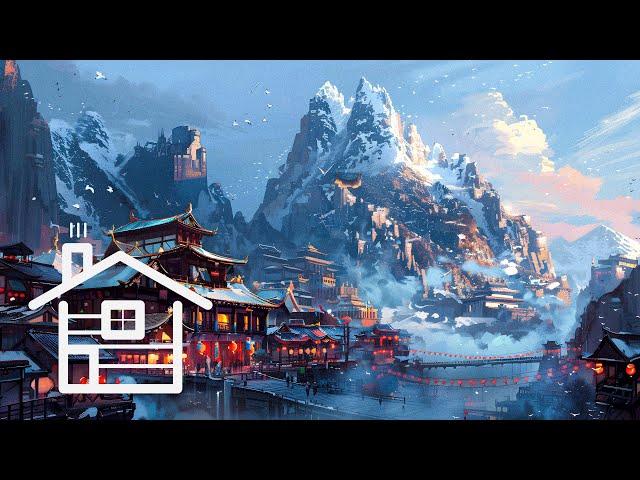 Christmas in far East - Lofi Hip Hop Mix - Snow theme