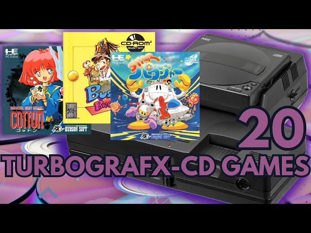 20 💿Turbografx CD💿. games | The FIRST CD addon | Better than SEGA CD or not?