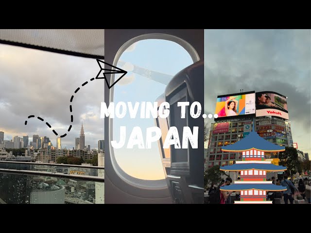 I moved to japan (for half a year) !!!