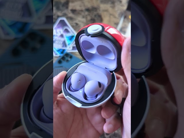 Official Pokémon Poké Ball Cover for Galaxy Buds 2 Pro | Galaxy Buds Live #GalaxyBuds #Pokémon