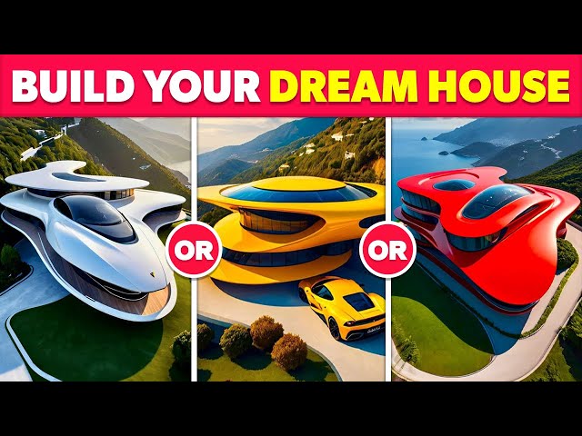 Would You Rather - Build Your Dream House 🌈🏠💭 Quiz Blitz