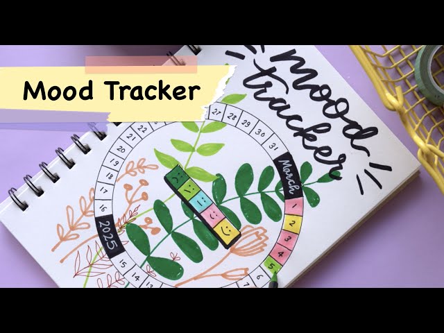 Mood Tracker Journal | #diy #Journal #moodtracker