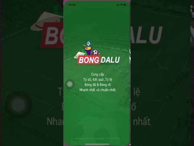 Giới thiệu một app bóng đá tốt cho các bạn nhé- Bongdalu.com- bóng đá