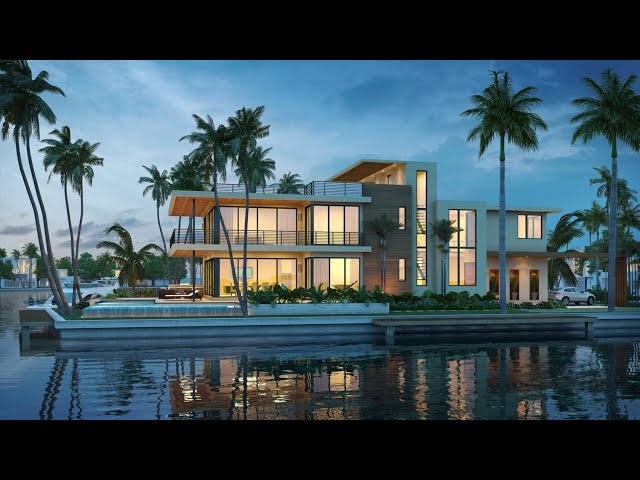 Pompano Beach, FL 33062, Luxury Waterfront Home for sale