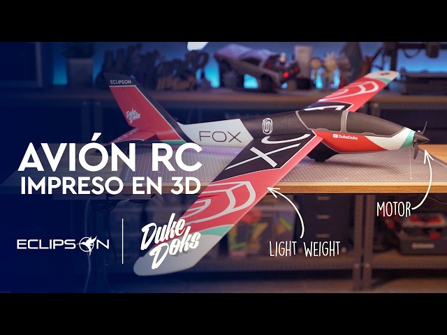 🛩️Mi PRIMER avión IMPRESO en 3D / FOX