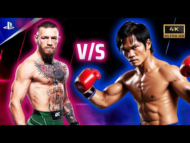 Conor McGregor vs Tony Jaa UFC 5 | Muay Thai vs MMA