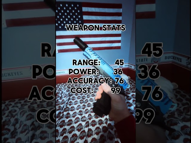 If airsoft guns had stats #airsoft #shorts