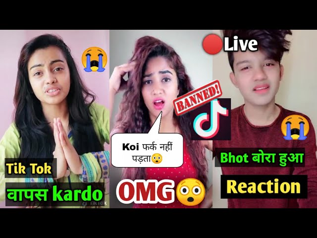 Tik Tok BAN Reaction Riyaz, Beauty khan, Nisha Guragain, Tik Tok Ban In India, Riyaz Aly