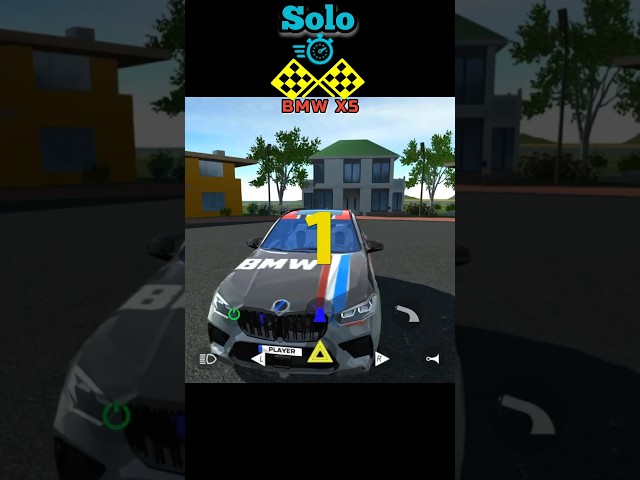 Solo Race🏁 BMW In Car Simulator 2 New Update #shorts #youtubeshorts #carsimulator2 #bmw #race #trend