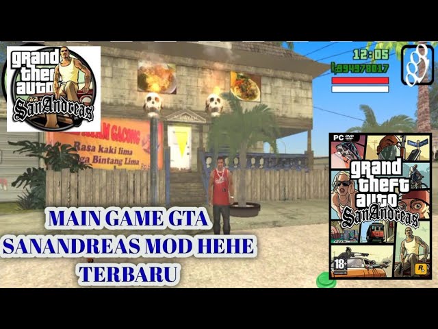 GTA San Andreas Mod Terbaru Mantaps ini Di Coba di Hp Android Kalian