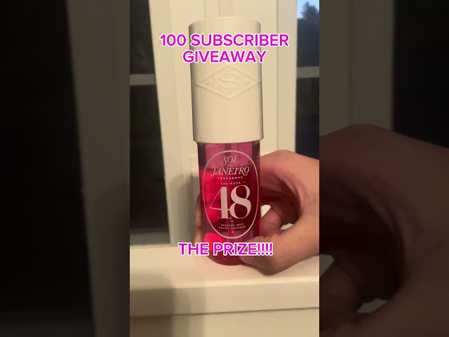 100 SUB GIVEAWAY🫶🏼🌸💝 #preppyyyy #haul #viral #preppy #sephora #soldejaneiro #giveaway