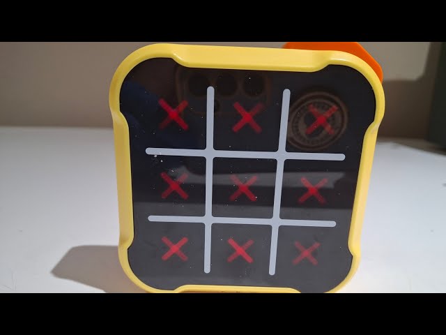 LETS PLAY TIC-TAC-TOE  GAME/#ASMR #SATISFYING #TRENDING #TIC-TAC-TOE #PUZZLE #GAME