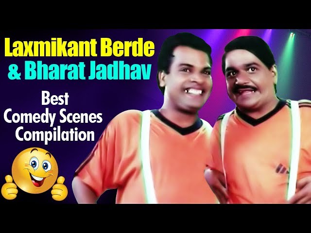 Laxmikant Berde & Bharat Jadhav Best Comedy Scenes Compilation | Khatarnak Marathi Movie