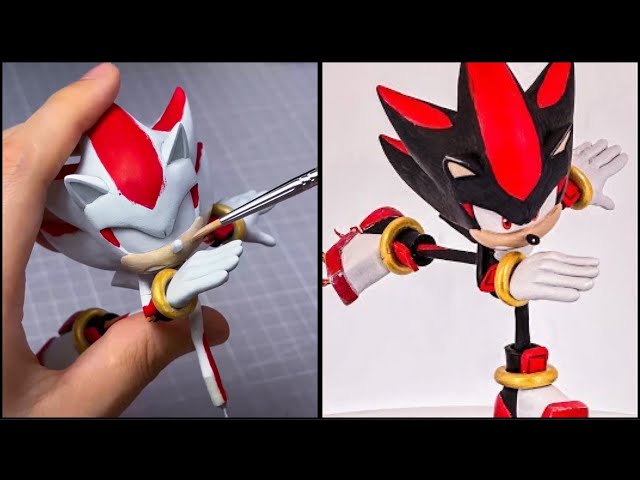 Netflix / How to make Running Shadow with Clay / Sonic Prime Season2  [kiArt]