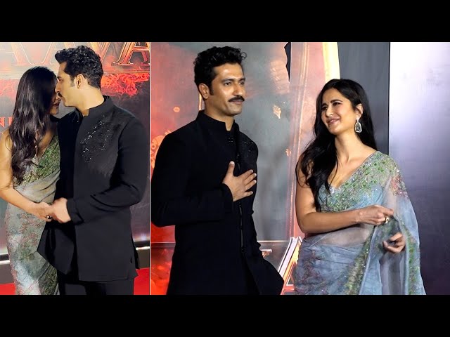 Katrina Kaif And Vicky Kaushal Walk Hand-In-Hand Attend Chhaava Special Screening 💘😍 | MS shorts